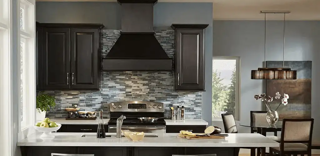 Kitchen cabinet painting and refinishing in a modern kitchen in San Antonio, TX